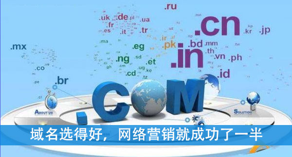 网络推广效果好不好，域名也要负一定责任!